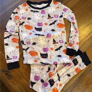 Little Sleepies Halloween Pajama Set - Black, Orange, Purple